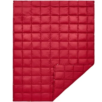 Immagine di KingCamp coperta da campeggio leggera per esterni, viaggio multifunzionale calda, dormire ultraleggera con bottone a pressione, trapunta picnic, spiaggia, campeggio,