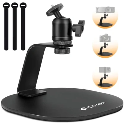 Immagine di CAHAYA Supporto per Proiettore Desktop Stabile: Stand Proiettori da Scrivania con Testa a Sfera Universale Tavolo Laptop PC Videoproiettore CY00375 1