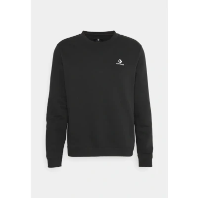 Immagine di Converse Classic FIT LEFT Chest STAR CHEV EMB CREW BB Felpa, Taglia: Large, Black