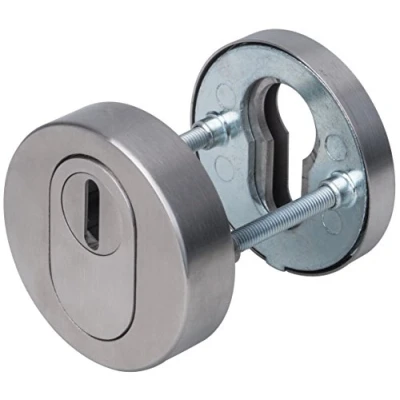 Immagine di Alpertec Rosetta di sicurezza Rosette con cilindro abreiss protezione per porte casa e appartamento d&#039; ingresso, 1 pezzi, 32821170