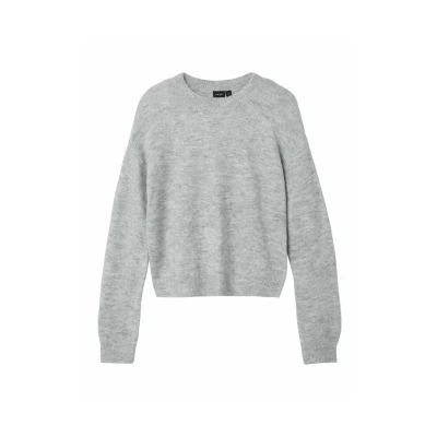 Immagine di LMTD Langarm Maglione per bambini, Taglia: 146/152, Light grey melange