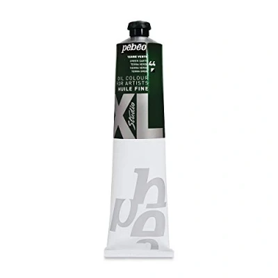 Immagine di PEBEO Fine Studio XL Colore ad Olio per Pittura, Verde (Terra), 200 ml