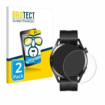 Immagine di brotect Pellicola Protettiva per Huawei Watch GT 3 (46 mm) Protezione Schermo (2 Pezzi) [Trasparente, Anti Impronte]