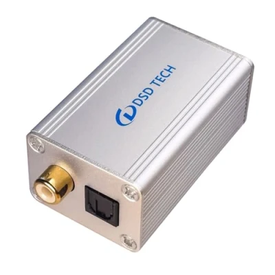 Immagine di DSD TECH SH AU01A Adattatore Audio Ottico Coassiale da USB a TOSLINK