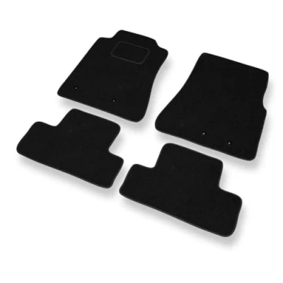 Immagine di Mossa Tappetini auto in feltro compatibili con Ford Mustang V (2005 2014) tappeti nero 1