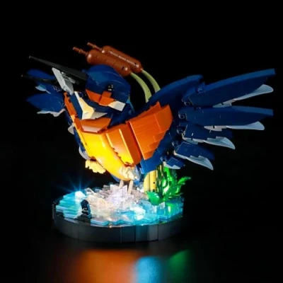 Immagine di YEABRICKS Luce LED per Lego 10331 Icons Martin pescatore modello (set non incluso)