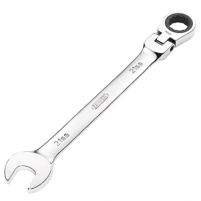 Immagine di Draper 8230 Fmmb metrica chiave combinata a cricchetto flessibile, blu, 21 mm