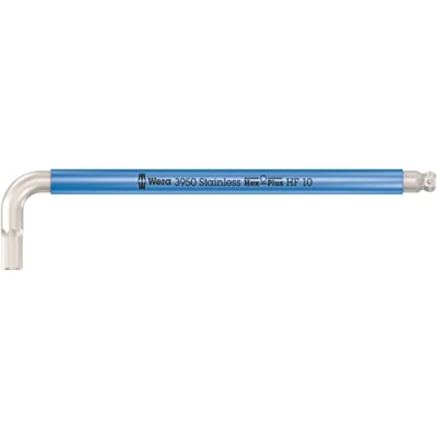 Immagine di Wera 05022698001 Chiave a L, 3950 SPKL Multicolour HF metrica, acciaio Inox, con funzione di ritegno, 10 x 224 mm