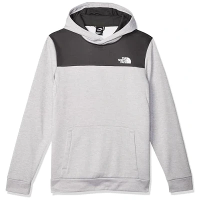 Immagine di The North Face NF0A7ZA8FTM1 Men’s Reaxion Fleece P/O Hoodie EU Maglia Lunga Uomo TNFLTGREYHTHER/ASPHALTGRY Taglia S