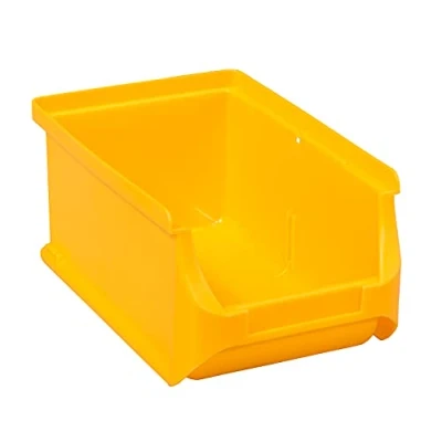 Immagine di Allit 456206 Cassetta impilabile da magazzino (L x A P) 100 75 160 mm Giallo 1 pz.