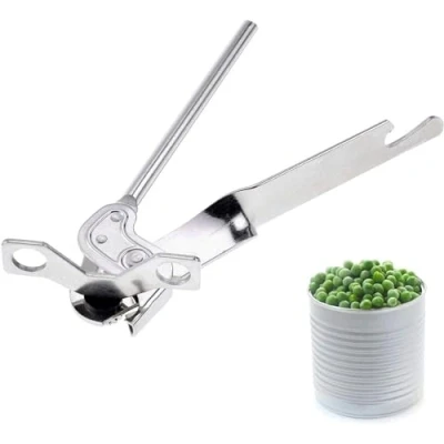 Immagine di Westmark Apriscatole a pinza, Con apribottiglie, Lunghezza: 14,8 cm, Acciaio, Standard, Argento, 10302270