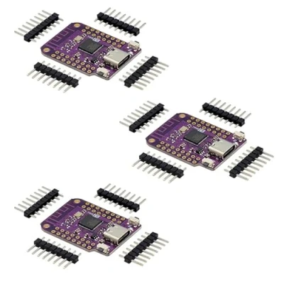 Immagine di 3 pezzi S2 Mini V1.0.0 ESP32 modulo basato su scheda di sviluppo 4MB Flash 2MB PSRAM WiFi compatibile con MicroPython.