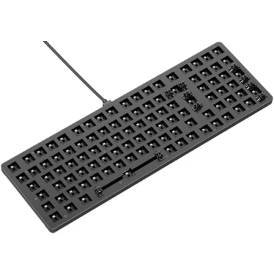 Immagine di Glorious gaming GMMK 2 full size (96%) Barebones (solo struttura) Struttura per tastiera da meccanica, (96%), alluminio, personalizzabile, RGB, layout internazionale / ISO Nero