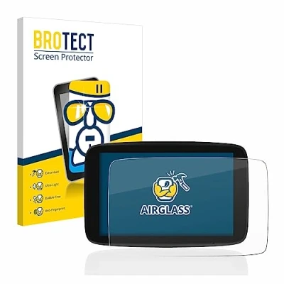 Immagine di brotect Pellicola Protettiva Vetro per TomTom Go Expert 7&quot; Protezione Schermo [Durezza Estrema 9H, Chiaro]