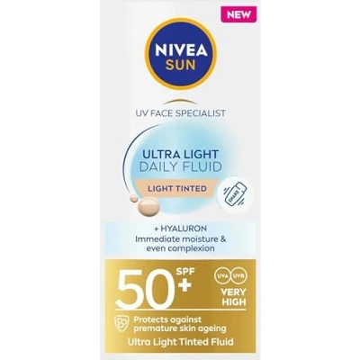 Immagine di NIVEA SUN Ultra Light Daily Fluid Tinted SPF50+ 40 ml