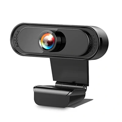 Immagine di webcam PC con microfono accessori usb,webcam 1080p telecamera streaming Fotocamera Laptop Desktop Computer per Zoom YouTube Gaming Twitch PC/Mac