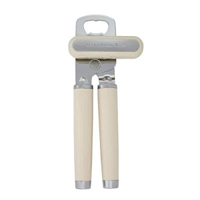 Immagine di KitchenAid Apriscatole/apribottiglie multifunzione classico, 21 cm, color crema mandorla