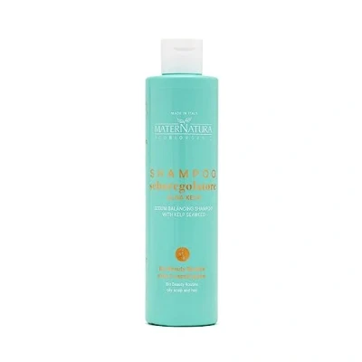 Immagine di Maternatura, Shampoo Seboregolatore all&#039;Alga Kelp, Normalizza l&#039;Attività delle Ghiandole Sebacee, Deterge Delicatamente la Cute, Beauty Routine Cute e Capelli Grassi, Bio, Made in Italy 250 ml