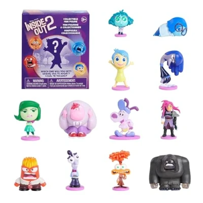 Immagine di INSIDE OUT Mini personaggi da collezione Disney e Pixar 2, 2,5 cm a 6,4 di altezza, giocattoli per bambini dai 3 anni Just Play