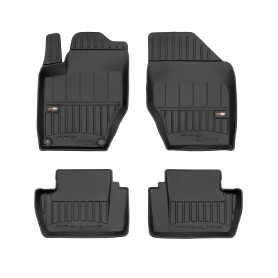 Immagine di FROGUM proLine 3D 3D426894 Set tappetino Gomma anteriore e posteriore 4 nero Su misura