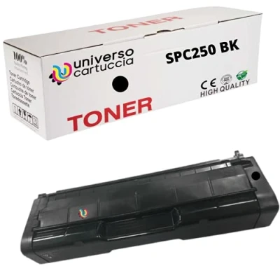 Immagine di Universocartuccia® Toner Compatibile per RicohRicoh Aficio SP C250DN / C250SF C260SFNw C261SFNw /SP C260DNw C261DNw (SPC250 BLACK)
