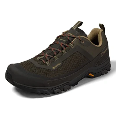 Immagine di Berghaus Ground Attack Active scarpa in GORE TEX da Uomo, Marrone/Verdescuro, 43