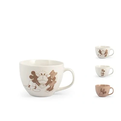 Immagine di H&amp;H Minnie Blogger Set 6 Tazze Jumbo, New Bone China, cc485