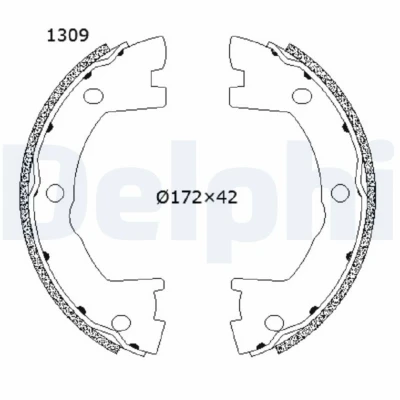 Immagine di DELPHI LS2202 Freno di Stazionamento