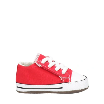 Immagine di Converse Chuck Taylor ALL STAR Cribster MID Scarpe neonato per bambini, Taglia: 18, University red/natural ivory/white Tessuto