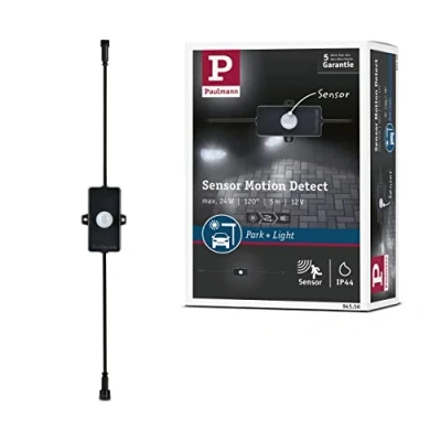 Immagine di PAULMANN 94556 Sistema di illuminazione per carport Park + Light Nero