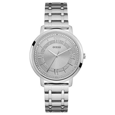 Immagine di GUESS Orologio Analogico Quarzo Donna con Cinturino in Pelle W1278L2
