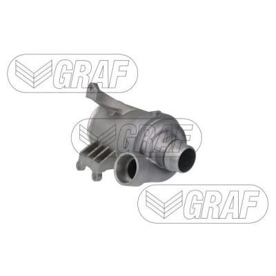 Immagine di GRAF PA1511 Pompa acqua elettrico idraulico per trasmissione cinghia Poly V VOLVO: V40 Hatchback, S80 II, XC60 I