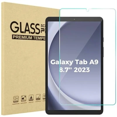 Immagine di ProCase Pellicola Galaxy Tab A9 8,7 Pollici 2023, Vetro Temperato per 8,7&quot; [X110/X115/X117] 9H Durezza [Ultra Trasparente] [Installazione Facile] 1 Pezzi