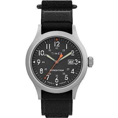 Immagine di Timex Orologio Analogico al Quarzo Uomo con Cinturino in Tessuto TW4B296009J