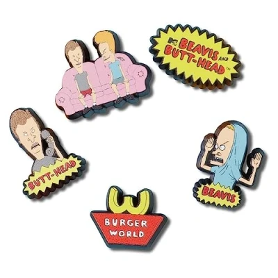 Immagine di Crocs Jibbitz Beavis AND Butthead 5 PACK Altri accessori, Taglia: One Size, Multi