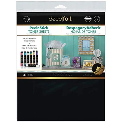 Immagine di Therm o Web Deco, Fogli di Carta 15 x 30 cm, Colore: Verde Acqua, Altri, Multicolore