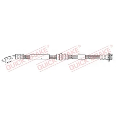 Immagine di QUICK BRAKE 58.979 Tubi Freno 391mm con filettatura interna