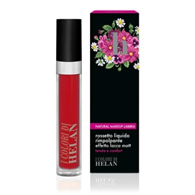 Immagine di Helan Rossetto Liquido Effetto Lacca Matt Borgogna 4 mL