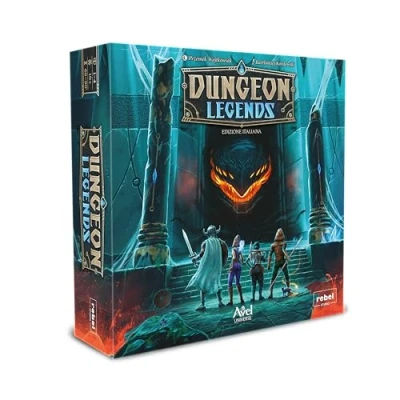 Immagine di Asmodee Dungeon Legends, Gioco da Tavolo, 10+anni, 1 4 Giocatori, Edizione in Italiano