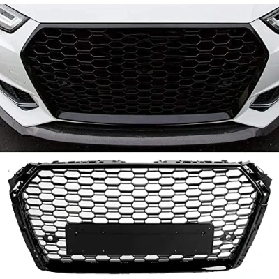 Immagine di Auto Griglie Anteriori e Radiatori per AUDI A4/S4 B9 2017 2018 2019 Griglia Radiatore Paraurti Anteriore Accessori