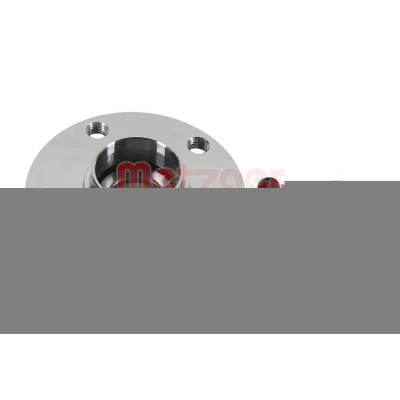 Immagine di METZGER WM 2128 Kit cuscinetto ruota Assale posteriore Sx, Dx con mozzo portaruota, anello sensore magnetico integrato 132