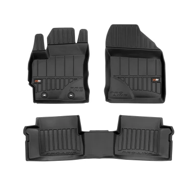 Immagine di FROGUM proLine 3D 3D425484 Set tappetino Gomma anteriore e posteriore 3 nero Su misura TOYOTA: Auris Hatchback