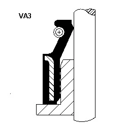 Immagine di CORTECO 49472912 Gommini Valvole 7 VOLVO: V40 Station Wagon, 940 I V70 2