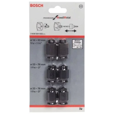 Immagine di Bosch Accessories 2608584682 KIT di adattatori per seghe a tazza standard 6 parti 1