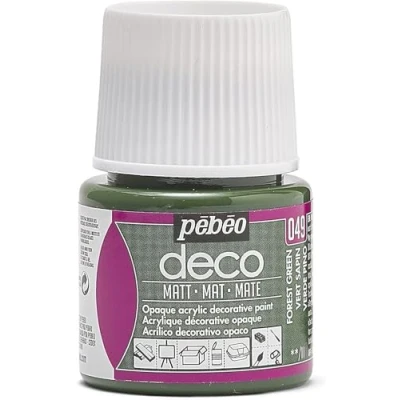 Immagine di 204.049 Pebeo Deco Matt Acrilico 1 Green Tree flacone 45 ml