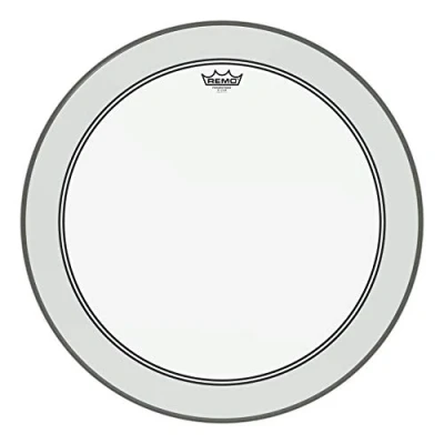 Immagine di Remo Schlagzeugfell Powerstroke 3 P3 1324 C2 Grancassa trasparente, 61 cm