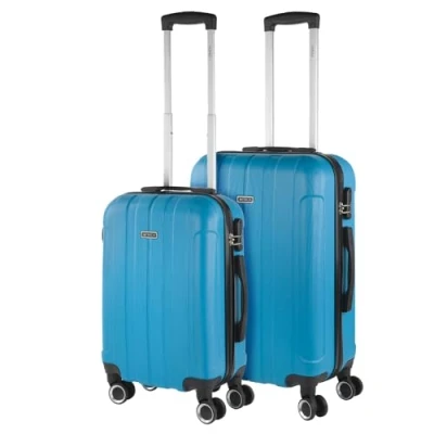 Immagine di ITACA Set Valigie Rigide Offerte. Valigia Grande Rigida, Media Rigida e Bagaglio a Mano. di con Lucchetto Combinazione TSA 771115, Turchese