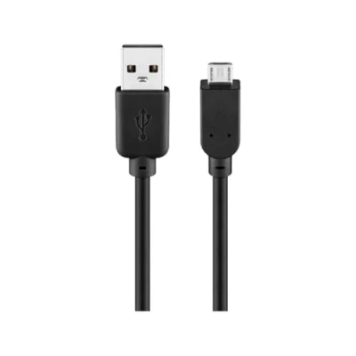 Immagine di Goobay 93181 Cavo USB 2.0 ad Alta Velocità, Nero, 1.8m Lunghezza del