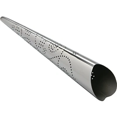 Immagine di Alessi You MMI25 Cuocitè di Design, a Forma Cono con Piccoli Fori, in Acciaio Inossidabile 18/10 Lucido