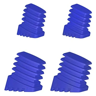 Immagine di Colombo Kit Piedini di Ricambio per Scala, Colori Assoriti, 4 Pezzi